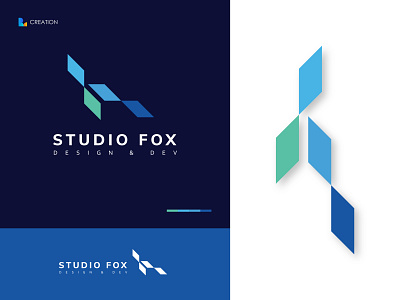 Studio Fox brand identity designer brandidentity branding specialist corporatelogo creative logo creative logo design creativedesigner customlogo gridlogo gridsystem logo concept logodesigner logodesigneragency logodesigninspiration logoideas logotype modernlogo professional logo rmcreation52 unique logo design