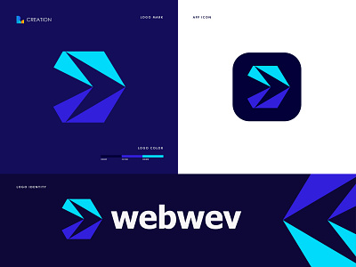Web Wev Technology Logo Design