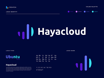 Hayacloud Logo Design