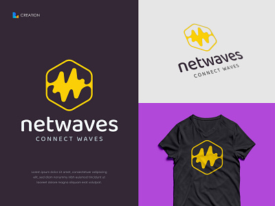 Net Waves brandidentity branding brandingdesigner company brand logo company branding company logo corporatelogo creativelogodesign creativelogomark customlogo gridlogo itlogo logodesigner logoideas logomark logotype modernlogo rmcreation52 techlogo unique logo