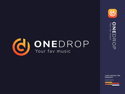 Logo design project - Onedrop
