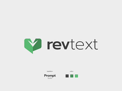 Logo design project - Revtext