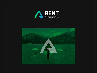 Rent Outriggers Logo Design Concept