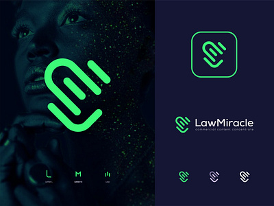 Law Miracle Logo design concept