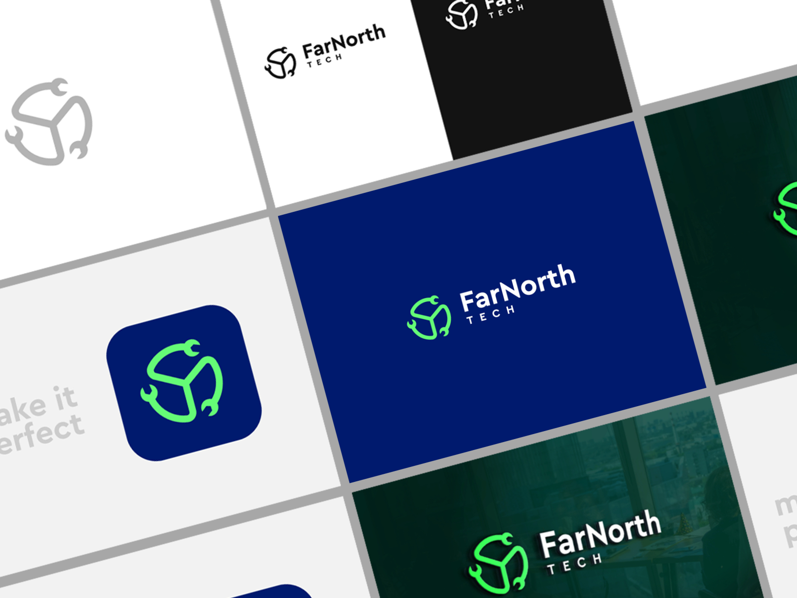 Approved Logo Design Project Far North Tech by Redwan Munna on Dribbble