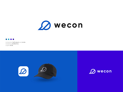 Wecon Logo concept presentation for Contest | redwanmunna