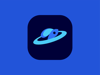 Blue Sky Internet App icon Design | redwanmunna