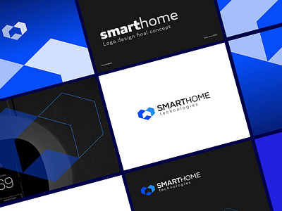 Smarthome Startup Logo and Branding Design | redwanmunna