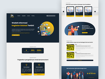 Educational Event Landing Page