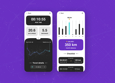 Bikeapp app design graphic design mobile ui ux