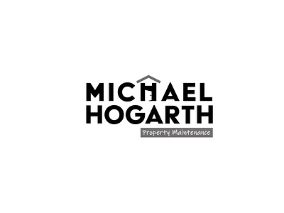 Michael Hogarth Property Maintenance branding design logo