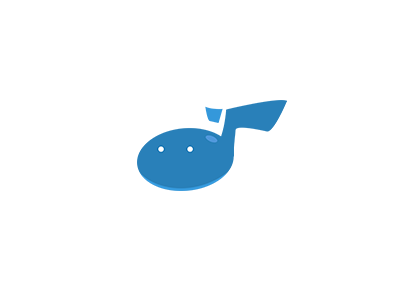 Whale / logo design animal fish flat lithuania logo logo design vilnius whale