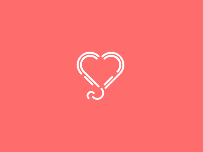 S / Heart / Logo design by Tautvydas on Dribbble