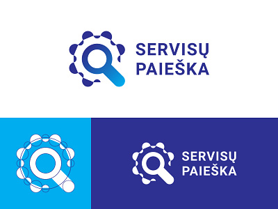 Logo design for car service search platform