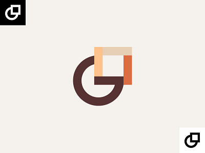 G letter and square g letter lithuania logo design monogram square vilnius wood