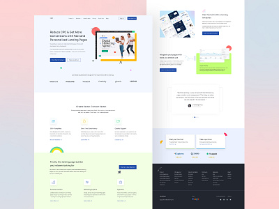 Landingi website redesign branding case study design landing page modern redesign redesign landing page ui ui design