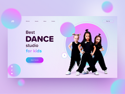 Main page for Dance studio