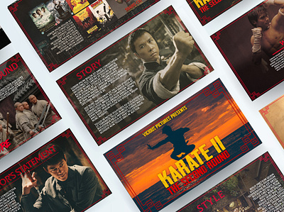 KARATE II - FILM PITCH DECK directors treatment film film pitch deck film treatment movie movie pitch deck tv tv series tv series bible tv series pitch deck tv show bible tv show pitch deck