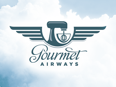 Gourmet Airways brand logo