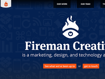 New Fireman Creative Website