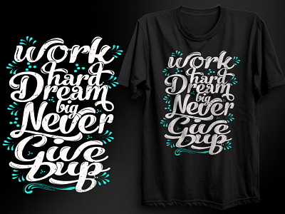 typography t shirt design