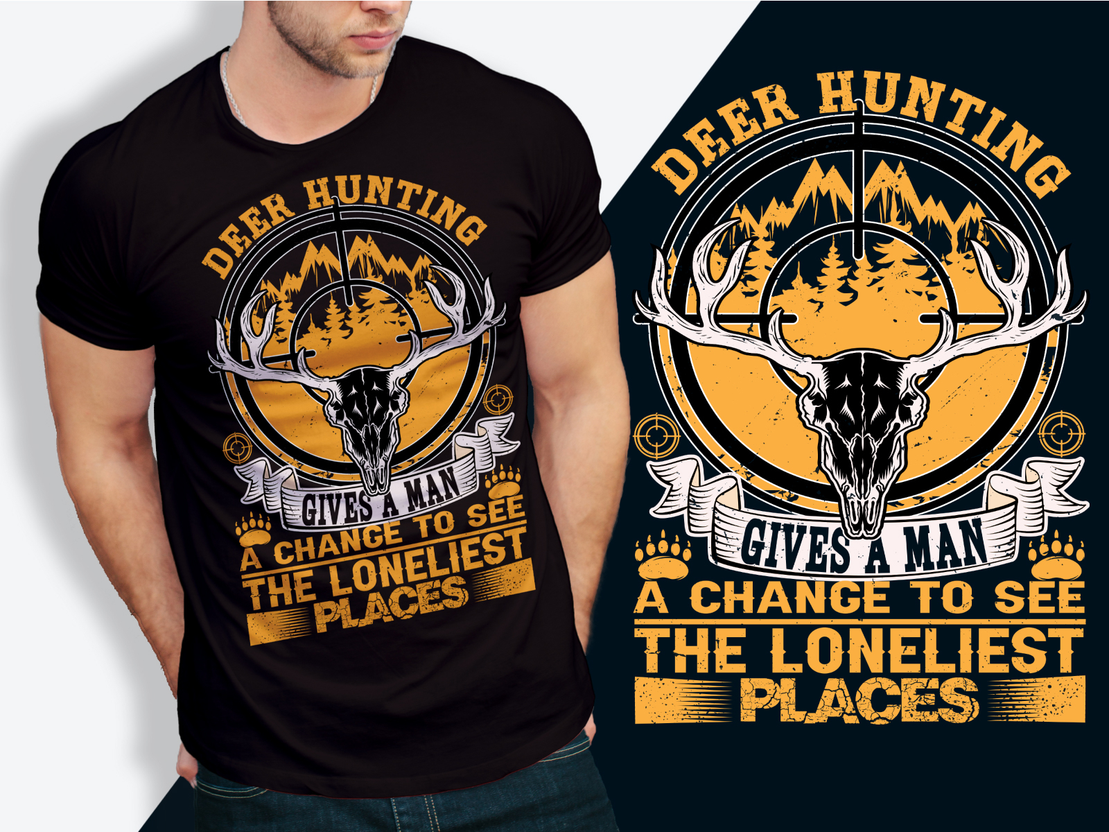 HUNTING T SHIRT DESIGN by T-SHIRT SHOPE on Dribbble