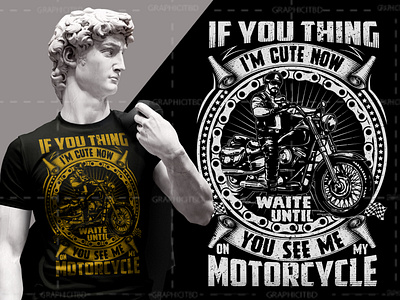 Motorcycle Merchandise designs, themes, templates and downloadable ...