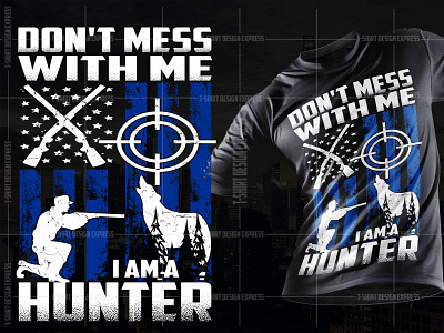 hunting  hunter hunter t shirt design  custom design   1