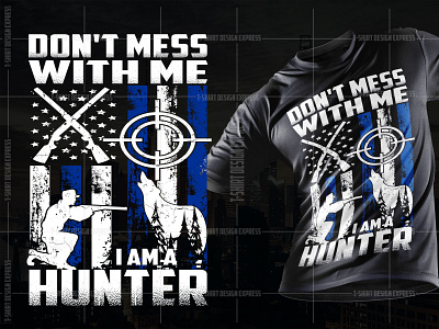 hunting  hunter hunter t shirt design  custom design   2