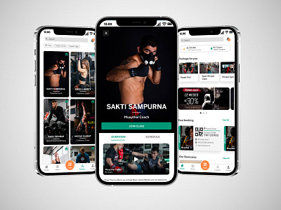 Tweak Move Private Gym (Mobile Apps) animation app dailyui design figma graphic design gym homepage mobiledesign prototype ui ux workout