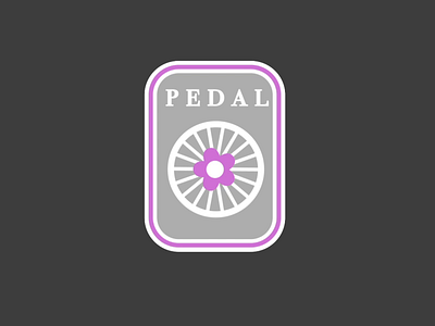 Pedal! advertisement animation color delivery florist flowers fun logo marketing startup ui