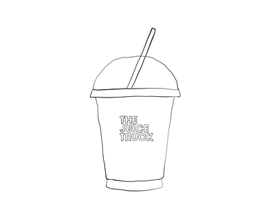 Smoothie Cup branding design graphic design illustration logo typography vector