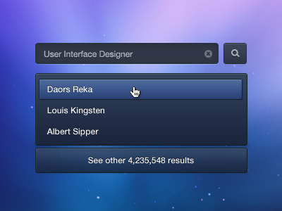 Yummmmmy designer field form search search form ui uiser interface designer