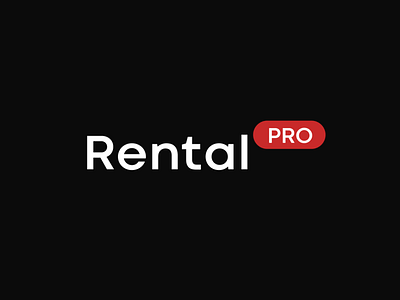 Logo design RENTAL PRO