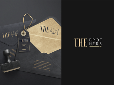 THE BROTHERS logo design