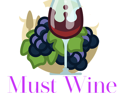 Winery Logo branding design illustration logo