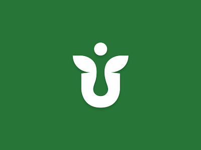 U-Leaf clean eco energy leaf leaf logo logo minimal symbol