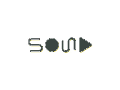 Sound Symbol logo play repeat sound stop wave