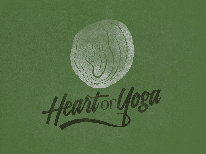 Heart of Yoga by danijanev on Dribbble