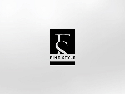 Fine Style logo draft classic clean draft elegant fashion fine logo style timeless