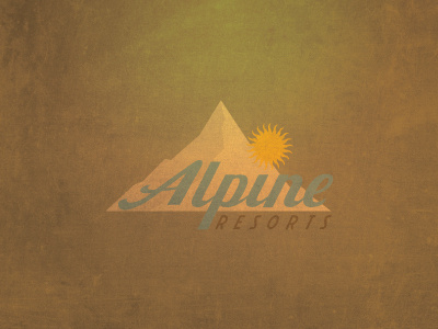 Alpine Resorts alpine alps grunge old resorts retro texture vintage