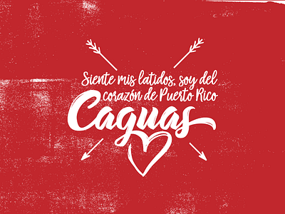 Love Caguas arrow caguas calligraphy handlettering heart lettering love puerto rico shirt tshirt typography
