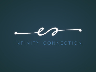 EA infinity connection connection infinity initials lines logo minimal technology typography