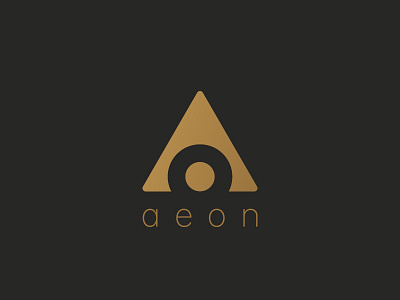 aeon aeon clean logo minimal negativespace plain simple