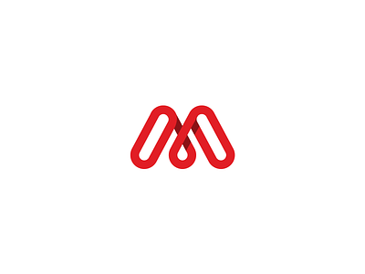 Mak clean design dynamic logo logo design logotype m macedonia minimal simple symbol