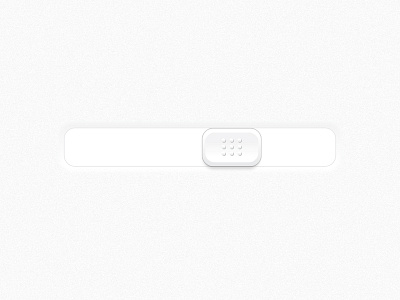 Slider button clean gray shadow slider ui user interface ux white