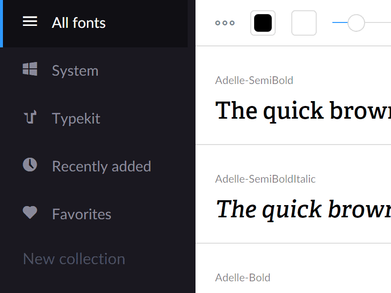 FontBase — Free Font Manager app design download font free manage typography windows