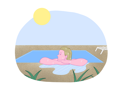 Summer Day adobe illustrator illustraion illustration procreate