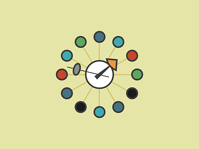 Design Icons Series: George Nelson Ball Clock