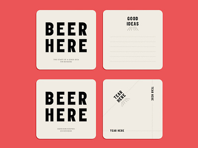 The Draft House Beer Mat's